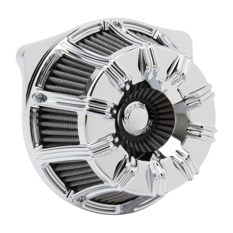 Luftfiltersats Arlen Ness 10-GAUGE krom Softail 16-17
