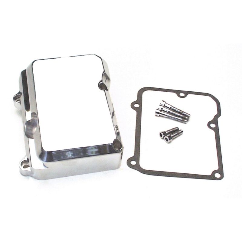 Lock växellåda Jims billet krom Softail, FLT/Touring & 98-99