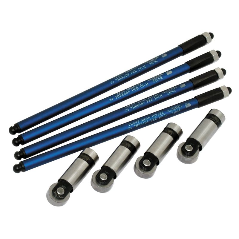 Stötstång Jims Powerglide Tappet krom Shovelhead 66-84