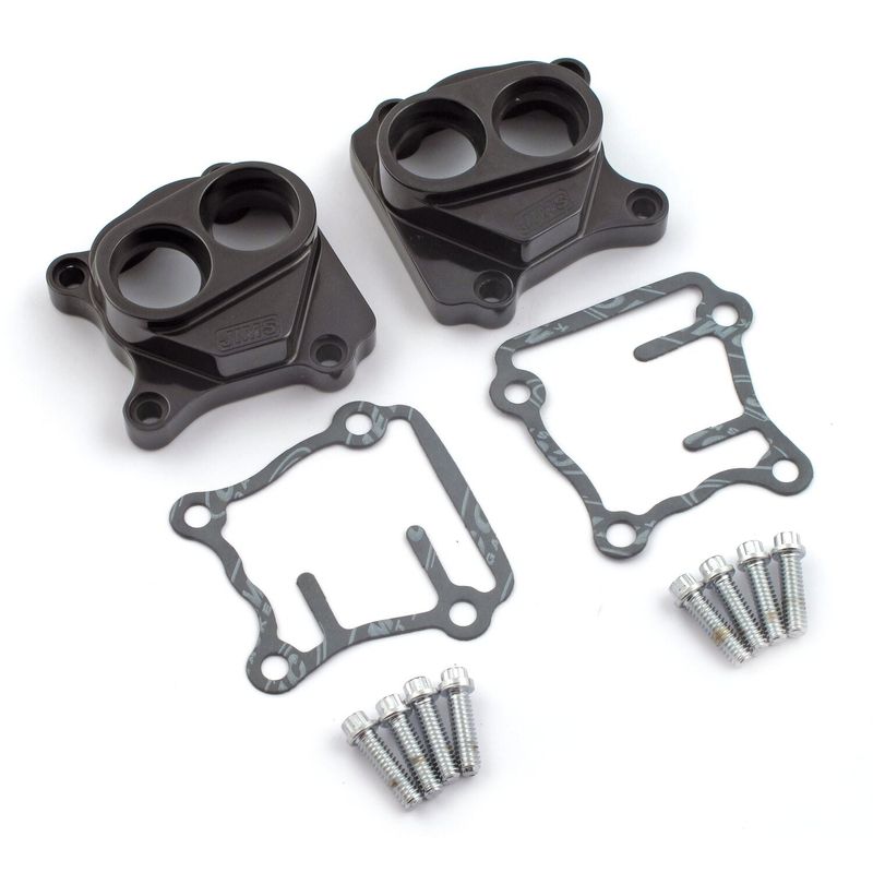 Kåpa Jims billet svart Twin Cam 99-17