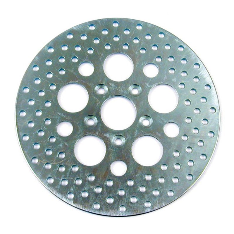 Bromsskiva bak MCS Drilled 11.5 rostfri Softail 00-26