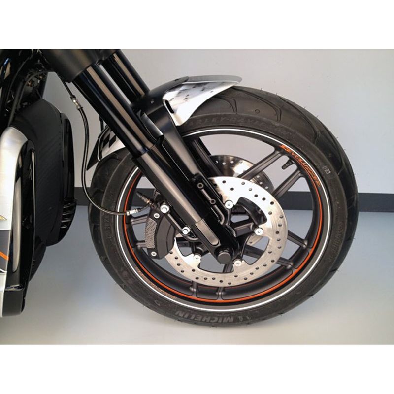 Kåpa gaffelrör Cult-Werk 2 blanksvart nedre VRSCR V-Rod, Night Rod Special,