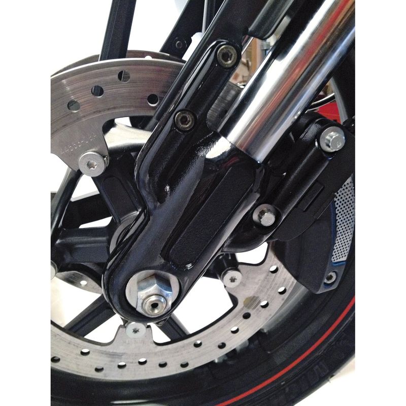 Bultsats skärm fram Cult-Werk svart V-Rod 12-17 (4-pack)