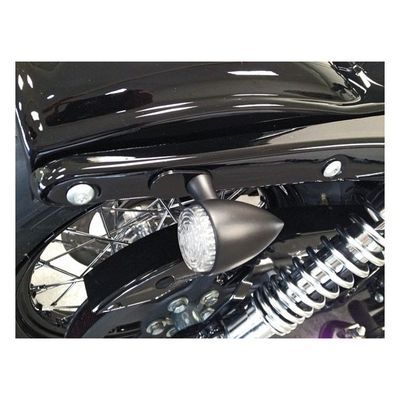 Monteringssats blinkers bak Cult-Werk svart Most Softail, Dyna, XL Sportster (2-pack)