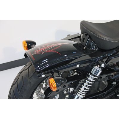 Bakskärm Cult-Werk Bobber mattsvart XL Sportster 04-22