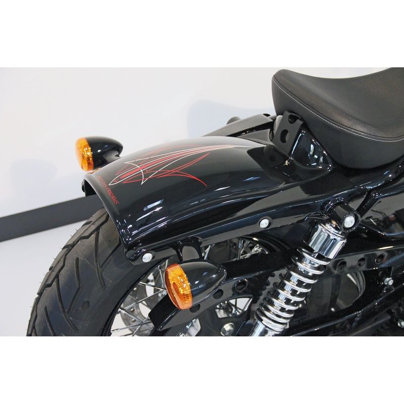 Bakskärm Cult-Werk Bobber mattsvart XL Sportster 04-22