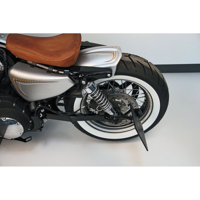 Bakskärm Cult-Werk Old School XL Sportster 04-22 mattsvart