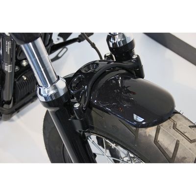 Framskärm Cult Werk fram svart Sportster 10-22