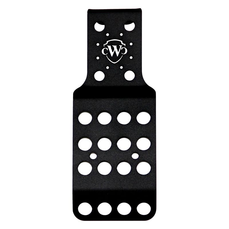 Spoiler Cult-Werk Old School blanksvart stål XL Sportster 04-22