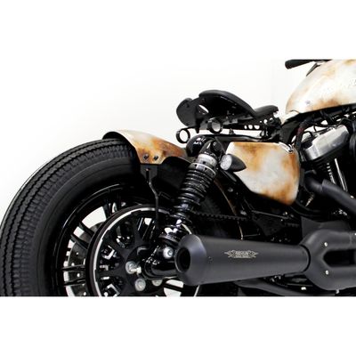 Skärm svinggaffel Cult-Werk mattsvart XL Sportster 04-22