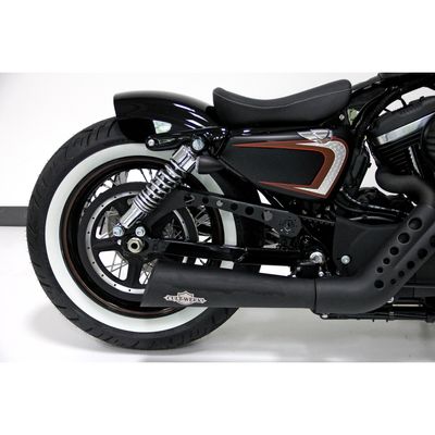 Skydd rem Cult-Werk övre lång svart XL Sportster 04-22
