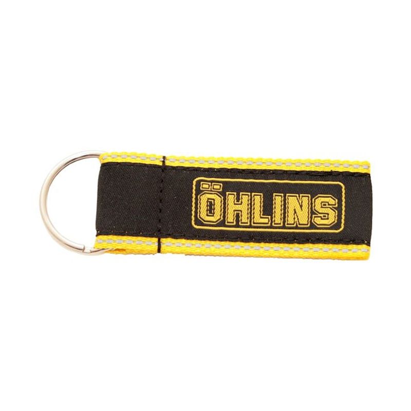 Nyckelring Öhlins svart gul