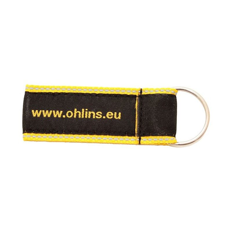 Nyckelring Öhlins svart gul