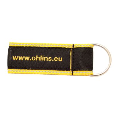 Nyckelring Öhlins svart gul