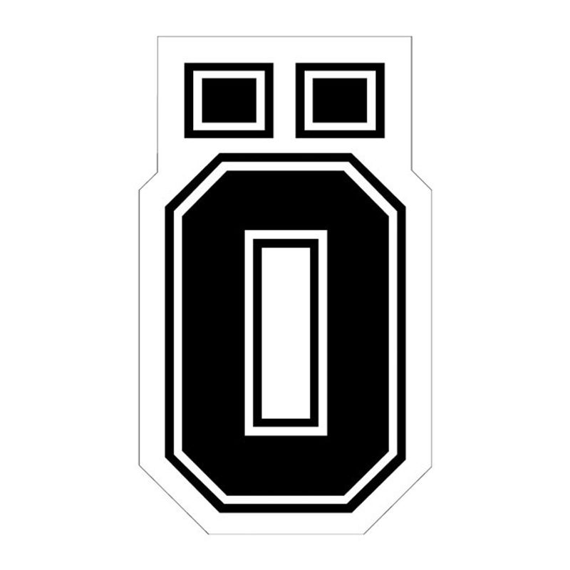 Öhlins, Sticker 'Ö' Black Small