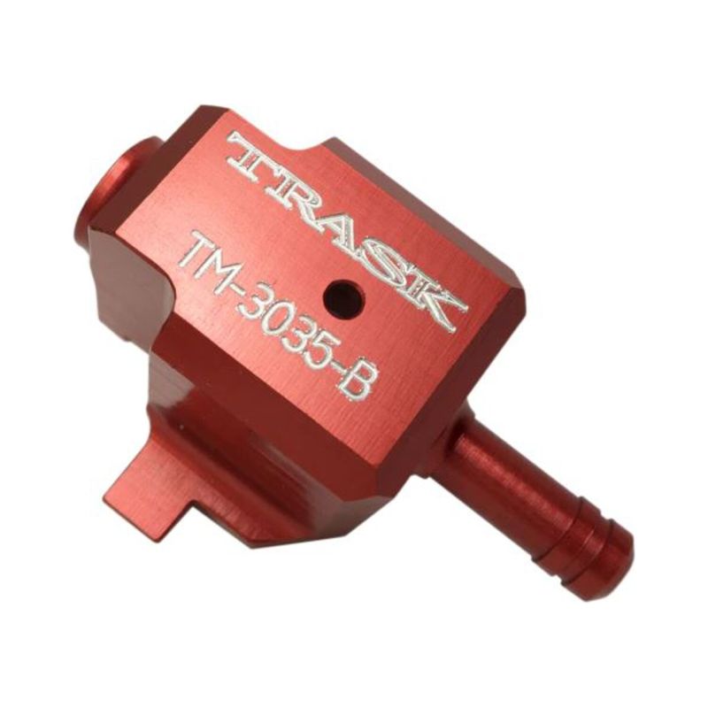 Hus spänningsregulator Trask Performance billet röd Softail 01-07