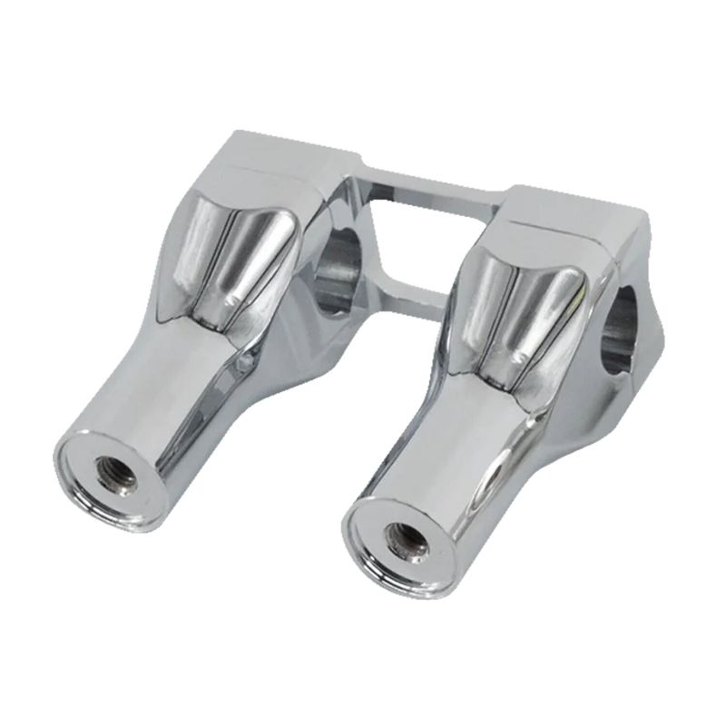 Risers Trask Performance Assault 4" krom