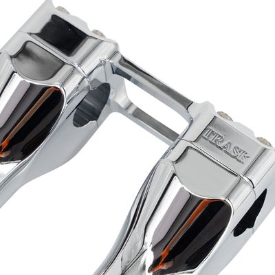 Risers Trask Performance Assault 4" krom