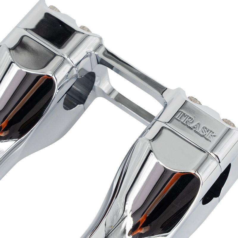 Risers Trask Performance Assault 4" krom