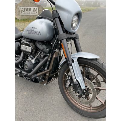 Störtbåge Kodlin Club M8 brons Softail framflyttade fotreglage