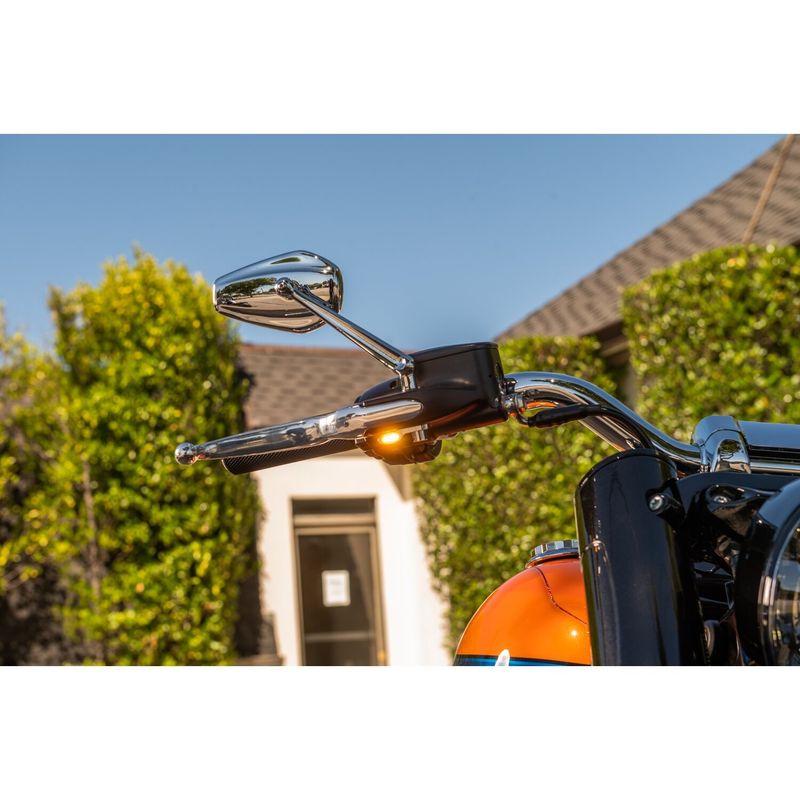 Blinkers fram Kodlin Elypse LED krom Softail 18-24