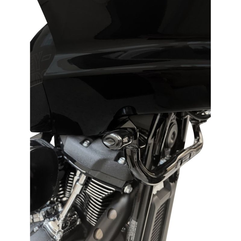 Blinkers fram Kodlin Elypse DLR LED svart FLTRX Road Glide 15-23