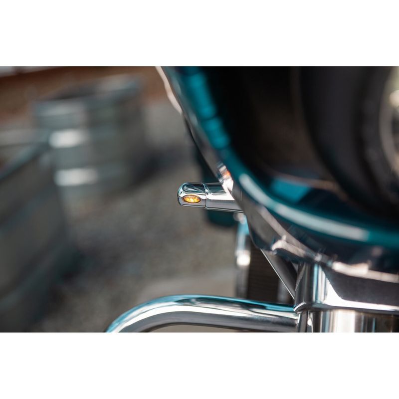 Blinkers fram Kodlin Elypse DLR LED krom FLTRX Road Glide 15-23