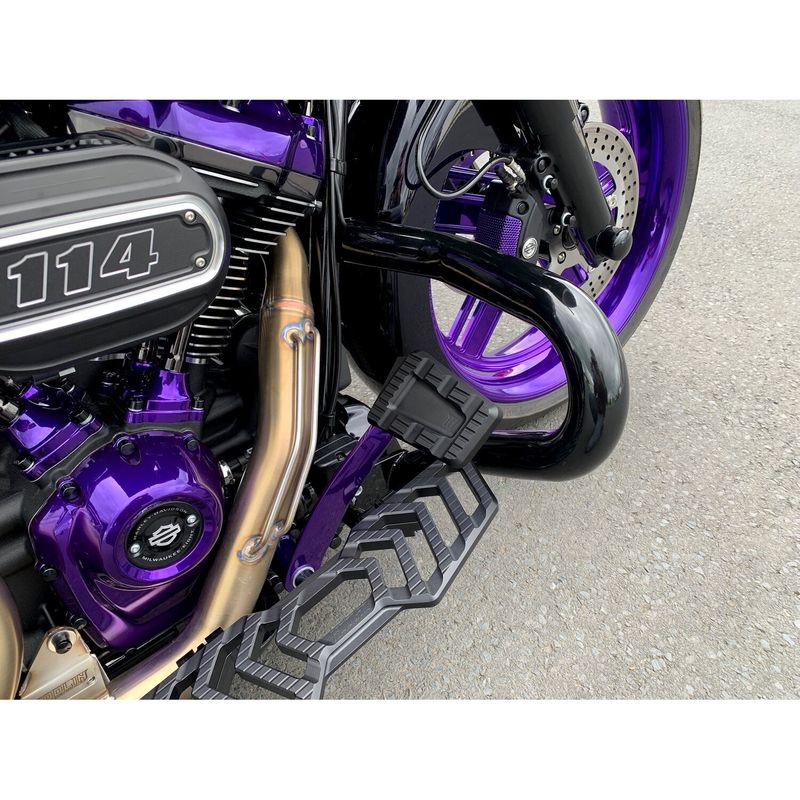 Bromspedal Kodlin svart FL Softail 86-17