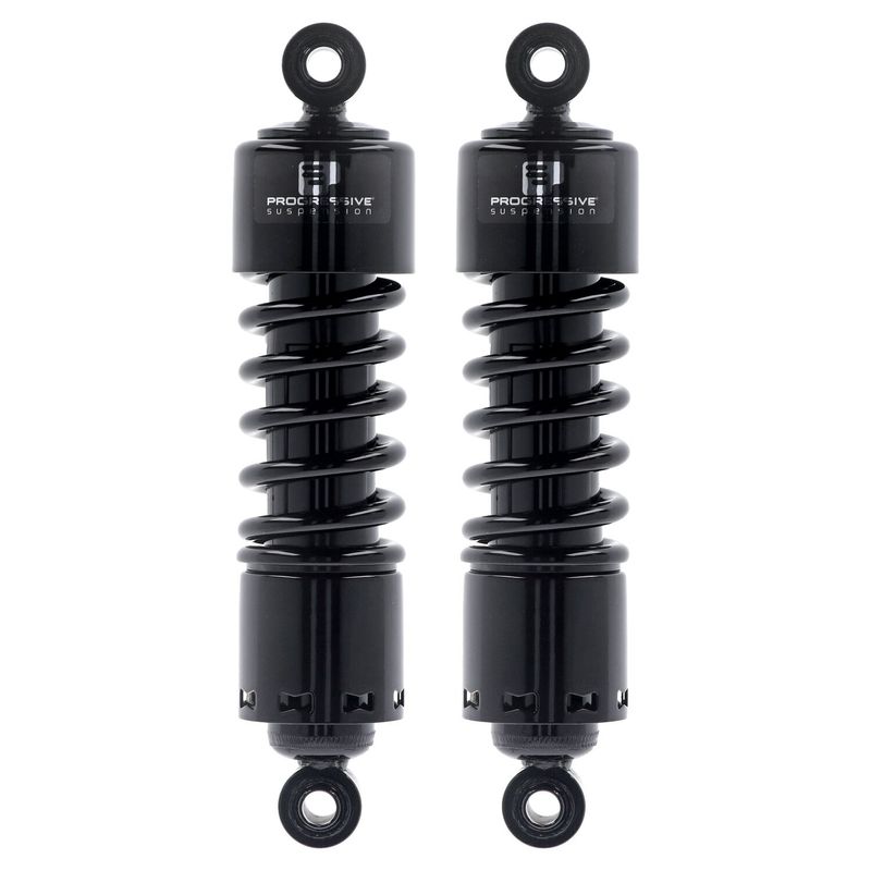 Stötdämpare Progressive Suspension PS 412 11" svart Dyna 91-17