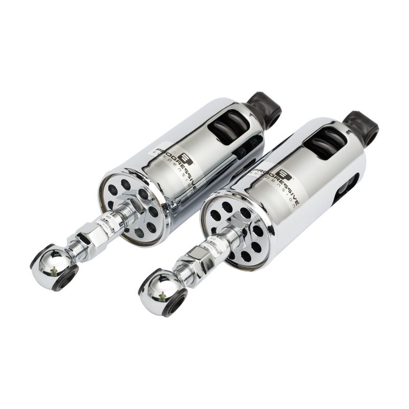 Stötdämpare Progressive Suspension PS 422 2" kraftig krom Softail 89-99