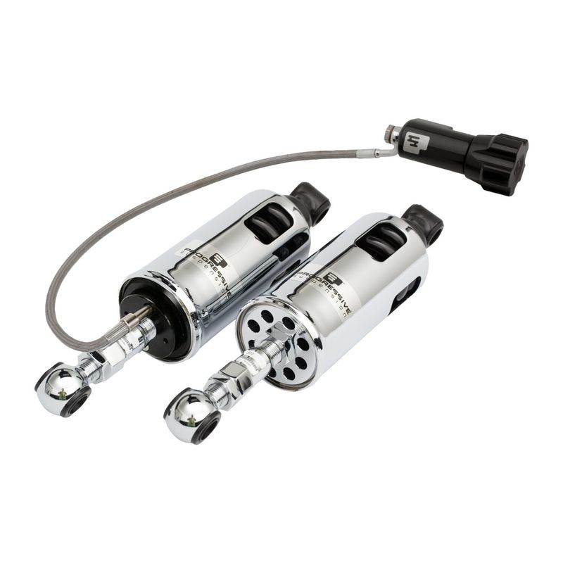 Stötdämpare Progressive Suspension PS 422 RAP 2" kraftig krom Softail 89-99