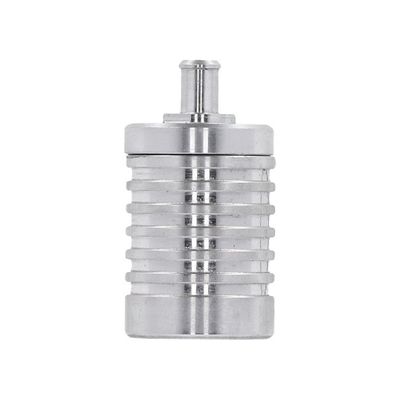 DK Custom Products, 4 stage billet catch can. Clear