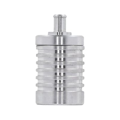 DK Custom Products, 4 stage billet catch can. Clear