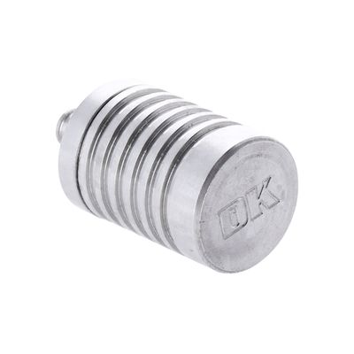 DK Custom Products, 4 stage billet catch can. Clear