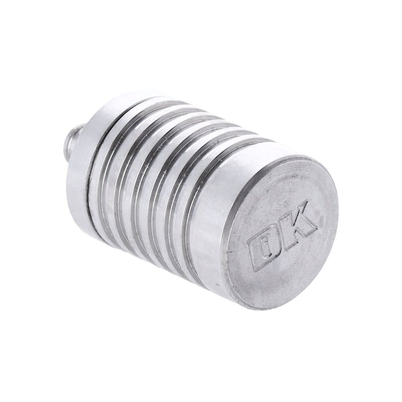 DK Custom Products, 4 stage billet catch can. Clear