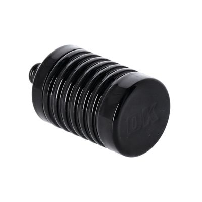 Oljeavskiljare DK Custom Products 4-stegs billet svart