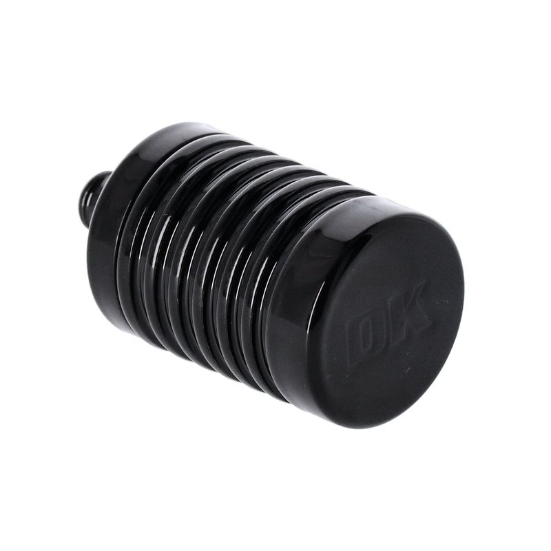 Oljeavskiljare DK Custom Products 4-stegs billet svart