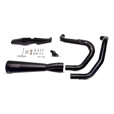 Avgassystem Vance & Hines 2 1 rostfri svart XL Sportster 04-13