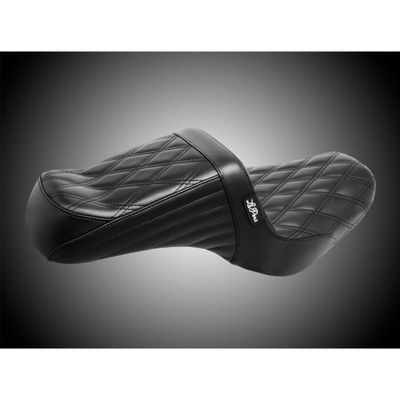 Sadel Le Pera TailWhip 2 dubbel diamond svart XL Sportster 04-22