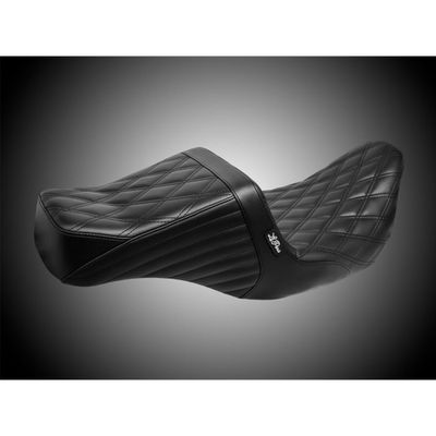 Sadel Le Pera TailWhip 2 dubbel diamond svart Touring 08-25
