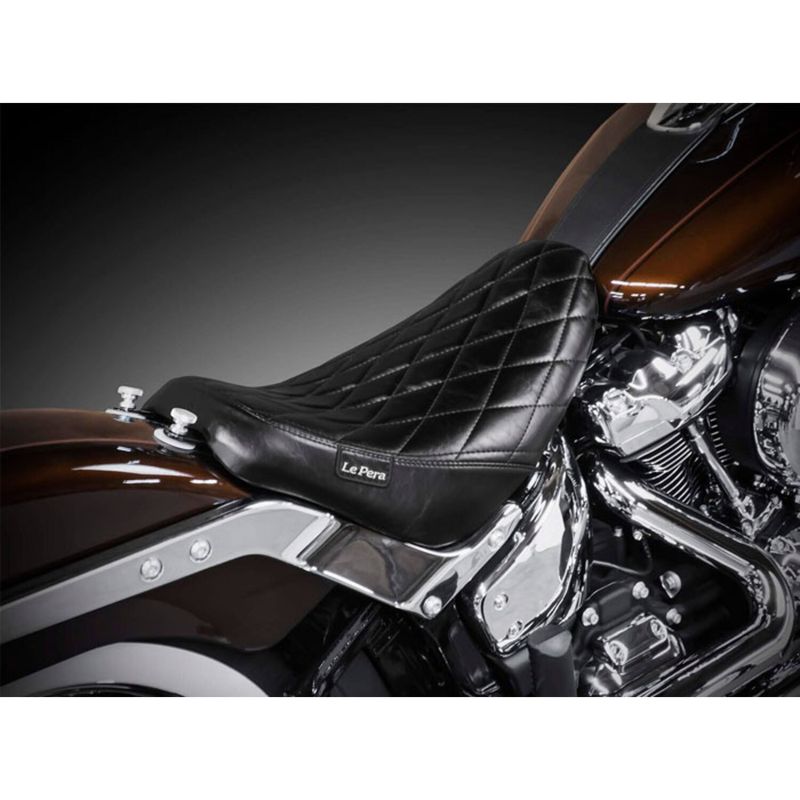 Solosadel Le Pera Bare Bones diamond Softail FLHC Heritage Classic m.fl.