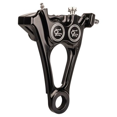 Fäste bromsok bak Performance Machine PM 4 CC svart Softail 18-26