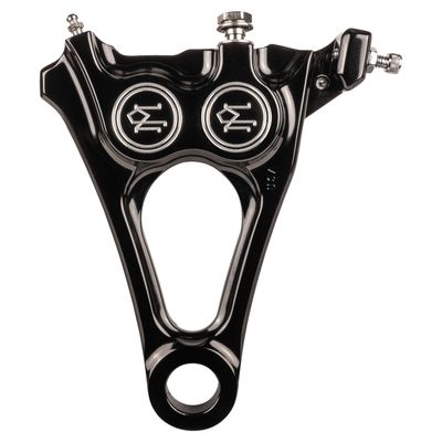 Fäste bromsok bak Performance Machine PM 4 CC svart Softail 18-26