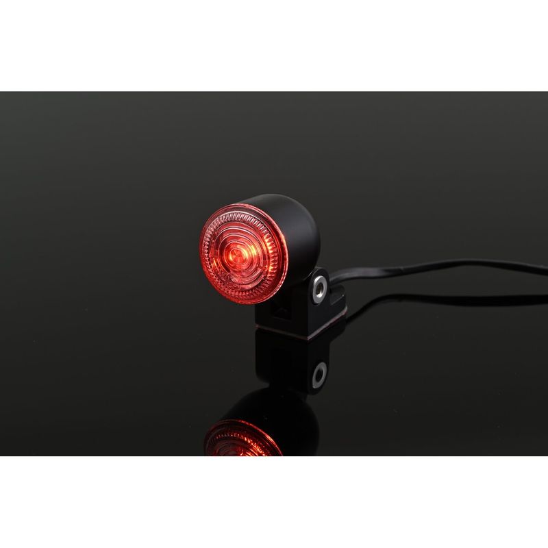 Baklykta Daytona D-Tail LED svart universal