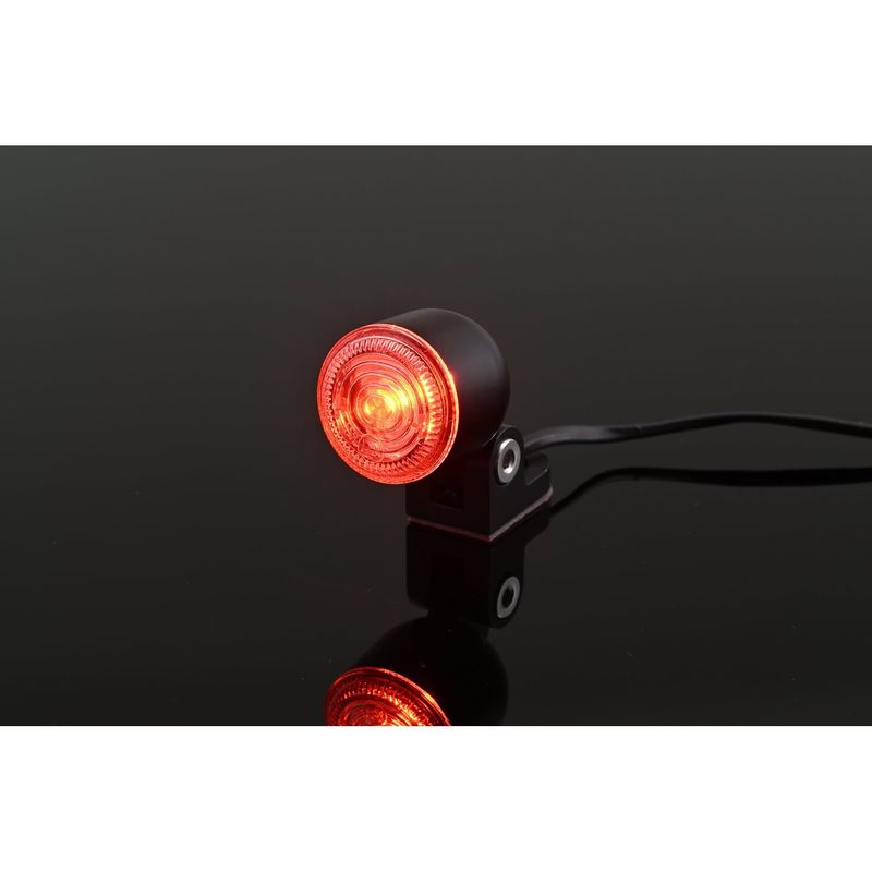 Baklykta Daytona D-Tail LED svart universal