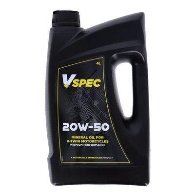 Olja Vspec 20W 50 4liter Big Twin 84-26