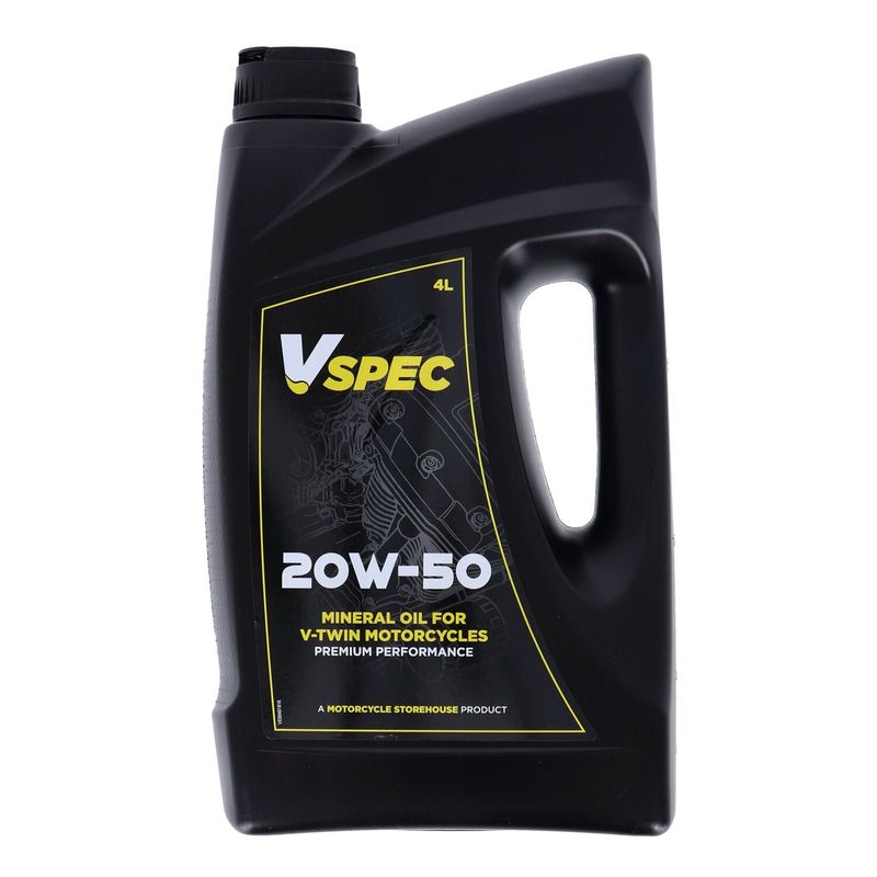 Olja Vspec 20W 50 4liter Big Twin 84-26
