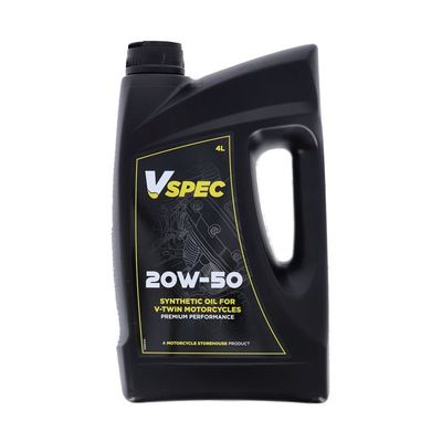 Olja Vspec 20W 50 Full 4liter syntet Big Twin 84-25