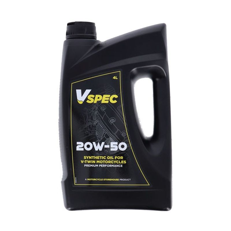 Olja Vspec 20W 50 Full 4liter syntet Big Twin 84-25