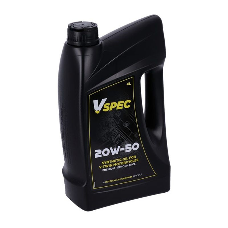 Olja Vspec 20W 50 Full 4liter syntet Big Twin 84-25